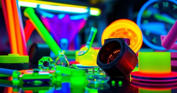 Pigmentos fluorescentes e suas aplicações inovadoras na indústria moderna