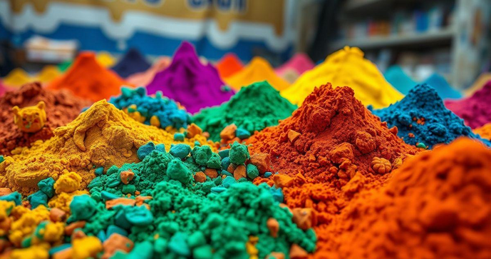 Distribuidor de Pigmentos para Indústrias e Artesanato