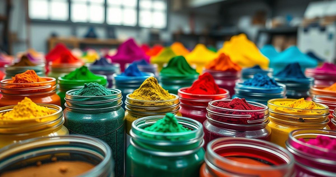 Guia Completo sobre Venda de Pigmentos para Indústrias e Artistas