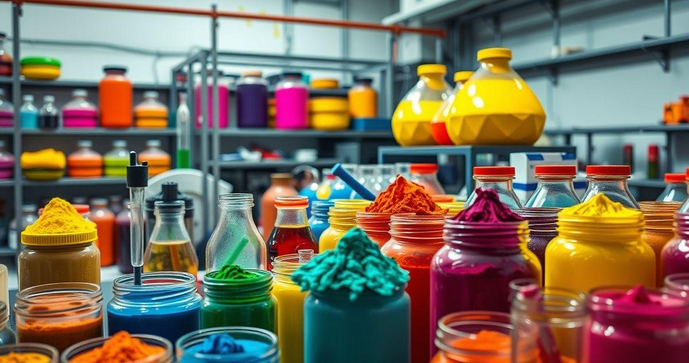 Indústria de Corantes e Pigmentos: Tendências e Inovações que Transformam o Mercado