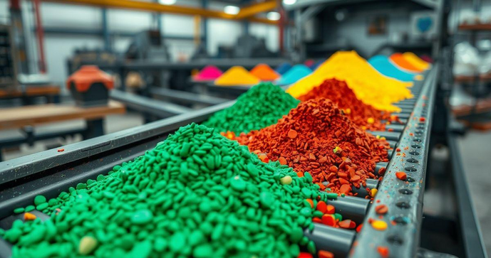 Pigmentos Plásticos e Suas Aplicações Indispensáveis na Indústria