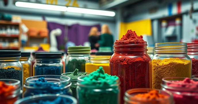 Pigmentos Químicos para Indústria e Arte: Tudo que Você Precisa Saber