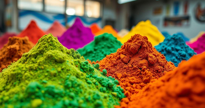 Venda de pigmentos para artesanato e indústria: como escolher os melhores produtos