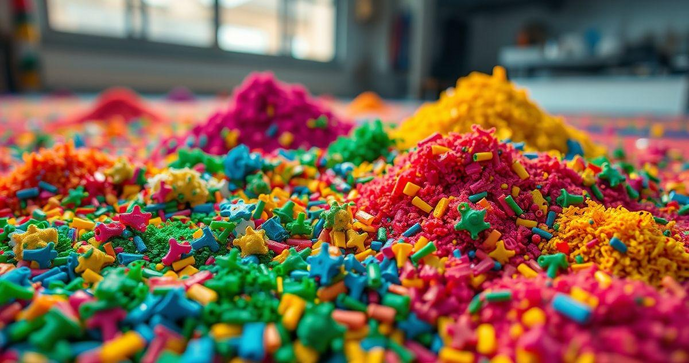 Pigmentos plásticos: como escolher e aplicar para resultados vibrantes e duradouros