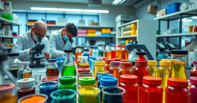 Os Principais Fabricantes de Pigmentos para Diferentes Indústrias